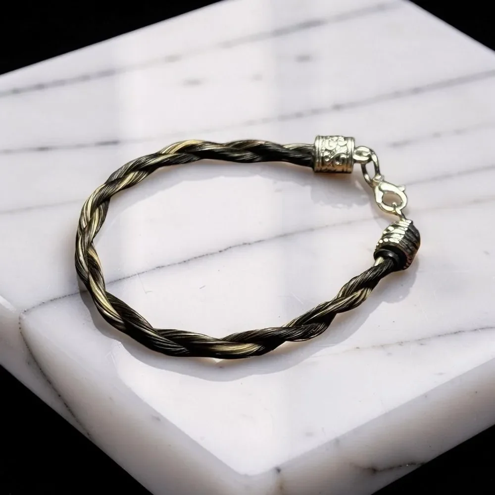 Twisted Horsehair Handcrafted Bracelet Ready to Ship